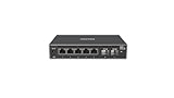 XikeStor 7-Port 2,5Gb Web-managed Switch, 5x 2,5G Base-T Ports + 2x 10G SFP, Metallgehäuse ohne Lüfter, Desktop/Wandmontage, VLAN/LACP, für NAS, PC, Home-Office & Gaming, Multi-Gigabit-Netzwerk-Switch