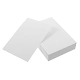 COOPHYA 100 Blatt Fotopapier bedruckbares Vinyl-Aufkleberpapier Papierhandwerk Thermodrucker fotodruckpapier Druckerpapier für Fotos druckpapier selber machen Mehrzweckdruckpapier Weiß