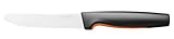 Fiskars Tomatenmesser, Functional Form, Gesamtlänge: 23 cm, Japanischer Edelstahl/Kunststoff, 1057543