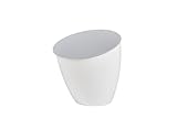 Mepal - Küchenabfalleimer Calypso - Kleiner Mülleimer mit Deckel - Komposteimer Küche - Ideal für die Küchenorganisation - Küchenhelfer & Spülmaschinenfest - 2200 ml - White