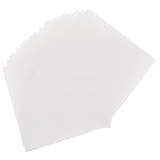 HAWILLOSCH 24 Stück Durchscheinende Schablonenblätter Kunststoffblätter Bastelschablonenblätter Diy-vorlagen Folienblätter Vorlage-material Werkzeug Zum Schneiden