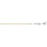 GLOBO LIGHTING LED Unterbauleuchte Schranklicht Anbauleuchte Möbel Küchenlampe Schrankleuchte Unterbau, Kabel 1,5m, 5W 430Lm warmweiß, L 50 cm