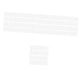 NUOBESTY 5 Sätze Doppelseitiger Aufkleber Doppelseitiges Nano-klebeband Zweiseitiges Klebeband Doppelseitiges Klebeband Double Sided Tape Teppichklebeband Nanoband Acryl Weiß 30 Stück * 5