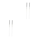 VANZACK 2 Sätze Billardtisch Stange Langer Billard Queue Billard Queue Stange Pool Queue Pool Stick Billard Queue Stick Langer Queue Billard Queue Stick Mini Queue Stick 2 Stück * 2