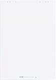 Landre Flipchart Papier, kariert, mit 20 Blatt je Block, 5er Pack