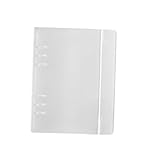 Alipis PP Fächermappe mit Clip Halbtransparenter Ordner mit Elastischem Band Langlebiger Schnellhefter aus Premium pp Rostfreier Edelstahlclip Tragbar für Büro Schule und Zufällige Farbe