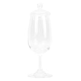 Uonlytech Professionelles Whisky Nosing Glas aus Lebensmittelechtem Sicherheitsglas Vielseitiger Brandy Becher mit Stiel Wiederverwendbares Kristallglas für Bar Hotel und Private Weinprobe