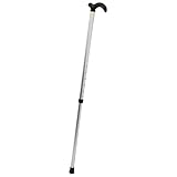 Anneome Gehstock Für Ältere Menschen, Zusammenklappbarer Gehstock Für Reisen, Gehstock Für Herren Zum Gehen, Teleskopstock, Unterarmkrücke, Aluminium, Verstellbarer Gehstock Für Ältere