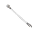 Harnröhren-Dilator für Keuschheitsgürtel Männer, Edelstahl Harnröhren-Dilator,Flat Chastity Cage Peniskäfig Keuschheitskäfig,für Männer Cock Cage Penis Sound Dilatatoren，mit Bohrung Penis Plug