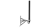 Alda PQ Breitband Antenne für 4G LTE, 3G, UMTS, 2G, GSM, Bluetooth, WLAN, SMA/M Stecker, Rundstrahl Stationsantenne für den Innenbereich zur Wandmontage, 5 m Kabellänge
