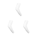 Siepificius Ellenbogenbandage, Kompression, Wabenpolster, Gelenk, Armmanschette, Sport, Schwarz, Größe M, 3er-Set (Weiß, M), M