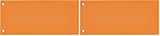 Oxford Trennstreifen, 100 Stück, Manilakarton, orange (Packung mit 2)