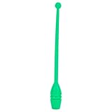Sport-Tec Turnkeule aus Kunststoff, Jonglierkeule, Schwungkeule, Gymnastikkeule, Akrobatikkeule, 45 cm