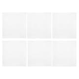 JOINPAYA 6 Stück Silikon Dörrmatten 29x37cm Wiederverwendbare Antihaft Dörrfolien für Lebensmitteltrockner und Dörrautomaten Robustes Trocknerzubehör für Obst und Gemüse