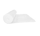 pemmiproducts Volumenvlies 100g/m², 1,00 m breit; 1,00 m lang, ca. 10 mm dick, 2,5 m², (EUR 8,95/m²), 100% Polyester, waschbar, Öko-Tex Standard 100, Produktklasse 1, Patchworkvlies, Polstervlies
