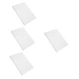 VILLCASE 4 Sätze Bedrucktes Papier Computerpapier Fotopapier Für Drucker Papierhandwerk Druckerpapiere Druckerzubehör Bedruckbares Papier A4 Leeres Papier Dickes Druckpapier Weiß 50 Blatt*4