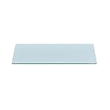 Glasschneideplatte aus Sicherheitsglas mit Silikonfüßen, transparent (1, 30 x 20 cm)