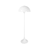 B·LED BARCELONA LED Stehlampe Design PALM mit 3 x E27 für Wohnzimmer, Schlafzimmer und Leseecke, Modern nordisch, geschwungene Linien, anpassbares Licht, stabile Basis, Weib