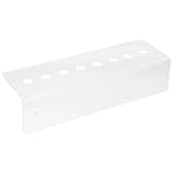 Baluue Acryl Scherenhalter für Friseure mit 8 Fächern Kompakter Scherenständer für Friseursalons und Heimgebrauch Wandmontierbarer Haarschneide Organizer mit Glatter Oberfläche