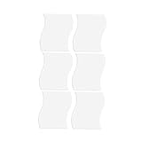 Hoement 6 Stücke Aufkleberbögen Für Kinder Kinder Wandtattoos Kinder Spiegel Acryl Spiegel Aufkleber Spiegel Dekorative Aufkleber Acryl Wandtattoos Wandaufkleber Wandbild Schmücken