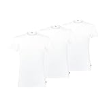 Levi’s Einfarbiges Rundhals-T-Shirt, bequemes und atmungsaktives T-Shirt mit kurzen Ärmeln aus Baumwolle, 3er-Pack