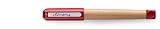 LAMY abc Füllhalter 010 – Füller aus Ahornholz und Kunststoff in der Farbe Rot – Stahlfeder, poliert – Federstärke A (Anfänger)