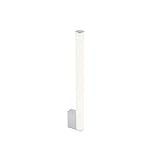Licht-Erlebnisse LED Wandlampe Bad IP44 H: 50 cm blendarm neutralweiß 4000 K 700 lm Weiß Chrom Wandleuchte Badezimmer Spiegelleuchte