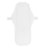 GARVALON 2 Stück Wiederverwendbare Baumwoll hygiene einlagen Dünne Atmungsaktive Damen slipeinlagen mit Knopf Waschbare Sichere Monatsbinden für Nachhaltigen Komfort