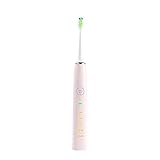 LAXED Elektrische Zahnbürste Haushalt Whitening IPX7 Wasserdichte Zahnbürsten Schnell Wiederaufladbare Ultraschall Zahnbürste Rosa