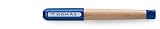 LAMY abc Füllhalter 009 – Füller aus Ahornholz und Kunststoff in der Farbe Blau – Stahlfeder, poliert - Federstärke LH