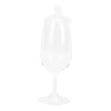 VANZACK Delikates Whisky Probierglas aus klarem Kristallglas Eleganter Trinkbecher mit stabilem rutschfestem Fuß Vielseitig für Wein Cocktail und Spirituosen Professionelles