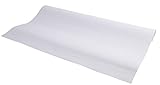 Exacompta 41653E Flipchartblock Offset Papier Premium, 80 g/m², 65 x 100 cm, 20 Blatt, blanko, mikroperforiert, 1 Rolle, weiß