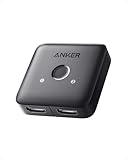 Anker HDMI Switch, 4K@60Hz HDMI Schalter, Adapter mit 2-in-1 Ausgang, Stilvolles Design, Unterstützt HDR, 3D, Dolby, Kompatibel mit Laptops, PC, Xbox Serie, PS5/PS4, Projektor, Beamer