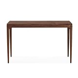 Konsolentisch Moderner Konsolentisch aus Massivholz, Sofatisch aus schwarzem Walnussholz, Eingangstisch for den Flur, schmaler Tisch hinter der Couch, Konsolentische for Eingangsbereich, Wohnzimmer, F