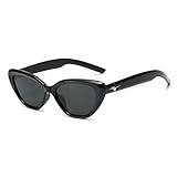 DEEYIN Cat Eye Personalisierte getönte Damen-Sonnenbrille