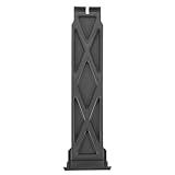 Kichvoe Ersatz-Fußpedal für Küchenmülleimer aus Kunststoff, Trittpedalhalterung für Mülleimer, Abfallbehälter, Mülltonnenzubehör – Schwarz