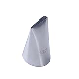 Sahnegebäckdüse Blumen-Zuckerguss-Spritztüllen aus Edelstahl, Kuchendekorationsspitzen mit Rosenblütenmotiv for Küchenback-Süßwaren-Gebäckwerkzeuge