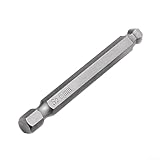 Eawfgtuw Sechskantschraubendreher-Bit, 65 mm magnetisches Kugelkopf, legierter Stahl, Sechskantkopf-Bohrwerkzeug für manuelle oder elektrische Schraubendreher und Bohrmaschinen, passend für H2-H8(H6)