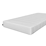 Emma Essentials Schaumstoffmatratze 160x200 cm, Höhe 15 cm, Mittlere Härte (H2), Matratze mit Abnehmbarem Bezug