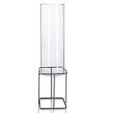 Weltbild Fischsäule Fischturm mit Sockel 90 cm x 20 cm Durchmesser - Fischturm für Gartenteich mit Sockel als Wassersäule mit Fischen Teich Deko | Deko Fischsäule Teich mit Acrylglas Rohr