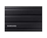 Samsung Portable SSD T7 Shield, 2 TB, USB 3.2 Gen.2, 1.050 MB/s Lesen, 1.000 MB/s Schreiben, Robuste externe Festplatte Outdoor für Mac, PC und Smartphone, Schwarz, MU-PE2T0S/EU