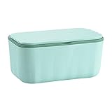 Feuchttücherbox für Feuchttücher - Trocknungsbehälter Papierbox für Feuchttücher Maske | Nachfüllbare Papierhülle für Büro Taschentuchspender