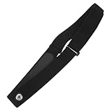 Anneome Verstellbarer Brustgurt aus Silikon und Elastischem Komfortabler Ersatz-Monitor-Gurt Geeignet für Fitness Laufen Radfahren Indoor Outdoor-Training