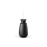 Stadler Form Aroma Diffuser Ella, intelligentes Duft-Spray-System, für ätherische Öle, ohne Wasser, ohne Hitze, intensiver Duft, kabellos, Licht-Sensor, einfache Handhabung, schwarz