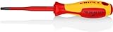 KNIPEX Schraubendreher (Slim) PlusMinus Phillipsisolierender Mehrkomponenten-Griff, VDE-geprüft 212 mm, 98 24 02 SLS