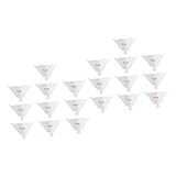ULTECHNOVO 2 Sätze 3d Drucker Zubehör Plus Kolbentrichter Düse Tastaturreiniger Sieb Papierfilter Harzfilter Verbrauchsmaterialien Für Die Fotohärtung Zubehör Für 3d-drucker Weiß 10 Stück * 2