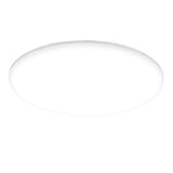 BRILONER - LED Deckenlampe Bad mit indirektem Licht, Staub- Spritzwasserschutz, neutralweiß, Deckenleuchte, LED Panel, Badlampe, Badezimmerlampe, Küchenlampe, Feuchtraumleuchte, 29x5,5 cm, Weiß