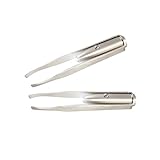 Beaupretty Led-licht-wimpernpinzette Augenbrauenpinzette Pinzette Zur Augenbrauen-haarentfernung