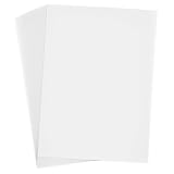 50 Blatt Transparentpapier A4 Bedruckbar 130 g/m², Transparentpapier 210x297mm, Transparentes Bastelpapier für Zeichnen, Architekturskizzen, Scrapbooking