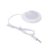 Angoily Kissenlautsprecher Soundbar Kissen Lautsprecher Pillow-Mate-Lautsprecher Schmales Kissen Lautsprecher Am Bett Radio Unter Dem Kissen Bettkissen Schlafkissen Minikissen Weiß